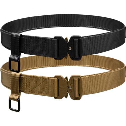 Military Equipment Belt Mens Heavy Duty US Soldier Combat Tactical Belts Sturdy Nylon