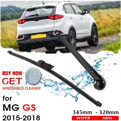 Car Wiper Blade Rear Back Window Windscreen Windshield Wipers Auto Accessories For MG GS Hatchback 345mm 2015-2018