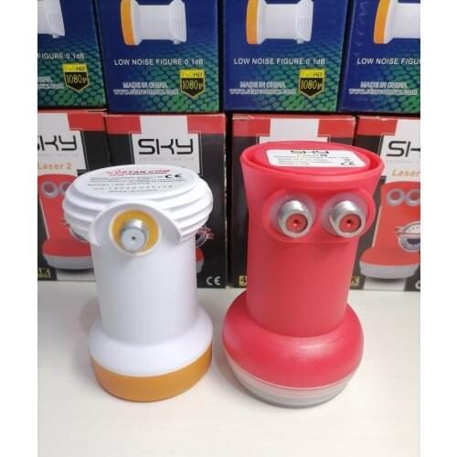 Sky SR-320mini, SR-3602 Universal KU digital HD simple, doble, Quad LNB alto ganar ruido bajo antena satel