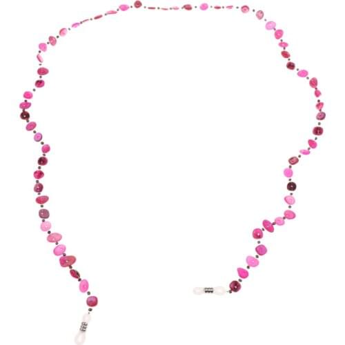 Glass Beads Glasses Chain Glasses Beads Handmade Retainer 75cm