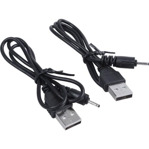 USB Cable 2.0 mm DC Charger for Nokia 6280 E65 N73 N80 50cm 2pc