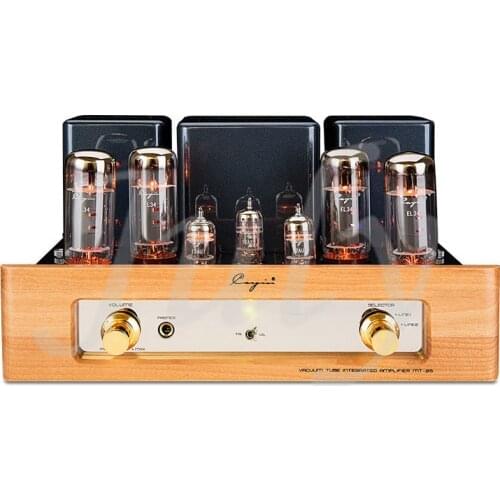 Cayin MT-35 MK2 fever tube EL34 push-pull high power amplifier power amplifier, frequency response: 10Hz-42kHz -3dB
