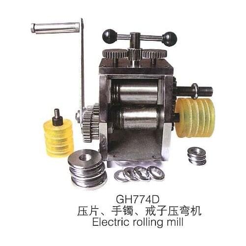 Jewelry Rolling Mill for Ring Bracelet Flat Plane Multifunction Jewelry Making Equipment