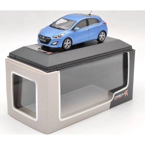 1:43 Premium X For H~ndai i30 2012 Blue PRD268 Diecast Models Car Edition Collection Auto Toys Gift