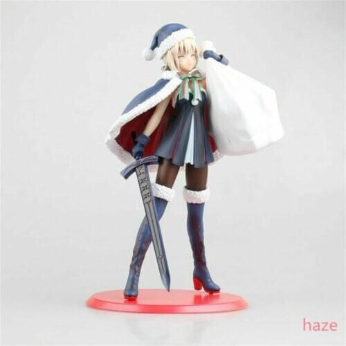 Anime Fate Stay Night Saber Alter Christmas Ver. PVC Figure Model Toy No Box
