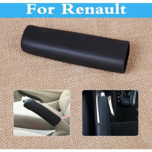 Car Handbrake Hand Brake Case Black Cover Sleeve Cover For Renault Duster Captur Clio Clio Rs Clio V6 Fluence Koleos Kadjar