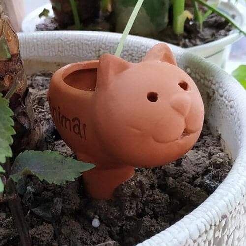 Cute Animal Shape Watering Cans Percolator Plant Watering Spikes Automatic Water Seepage Device Dripper Household Drip Device