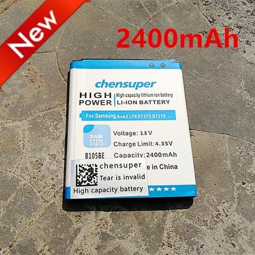 NEW B105BE B105BU for Samsung Galaxy Ace 3 LTE GT-S7275 Galaxy Light SGH-T399 2400mAh