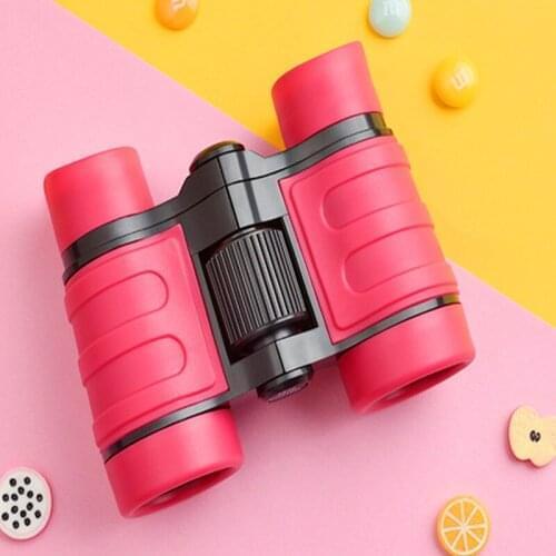 New Fashion 4x30 Kids Binoculars for Children Telescopio Shockproof Telescope