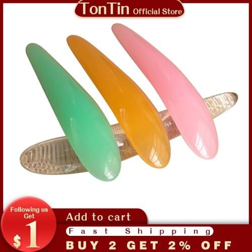Beeswax Traditional Massage Tools Half Side Stick Resin Guasha Scraping Healthcare kits
