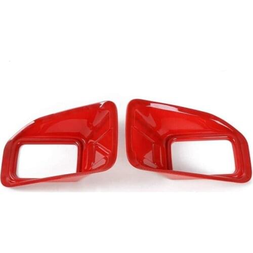 For Ford F150 F-150 2015-2020 Car Front Fog Light Lamp Decoration Cover Trim Headlight Moldings Accessories