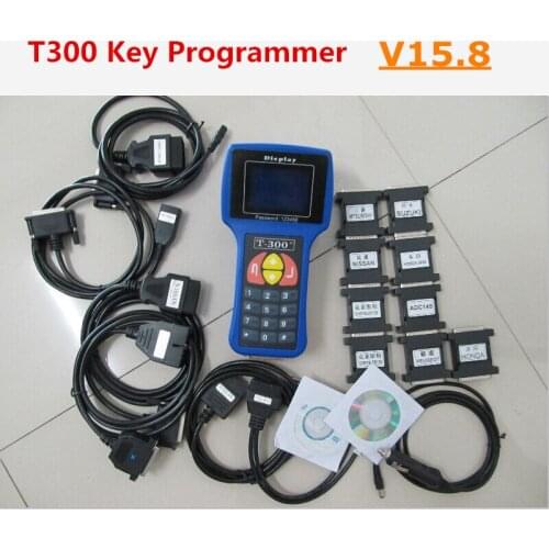 2016 Best Price Auto Key Programmer T300 Universal Key Programmer V15.8 support Spanish/English T300 car key transponder