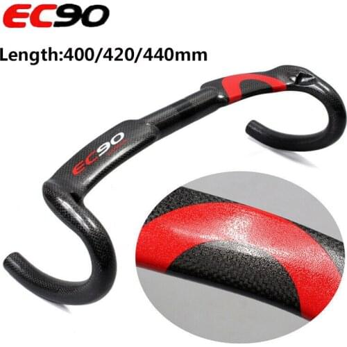 Full Carbon Fiber Handlebar Ultralight 31.8mm Bent Bar 3K 400/420/440mm Bicycle Handlebar Bike Racing Drop Bar Cycling Parts