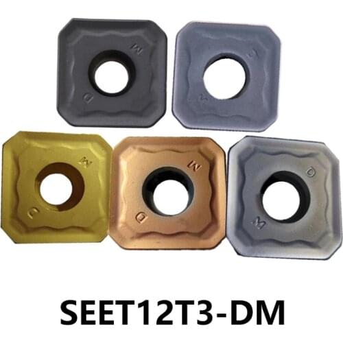 Original SEET 12T3 SEET12T3-DM YB9320 YBC301 YBC401 YBG202 YBG302 YBM253 YBM351 Milling Carbide Inserts Lathe Turning Tools