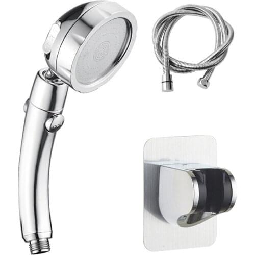 Gold Household bathroom sprinkler The Misugi - 3 In 1 High Pressure Showerhead Shower Three-speed pressurized water shower