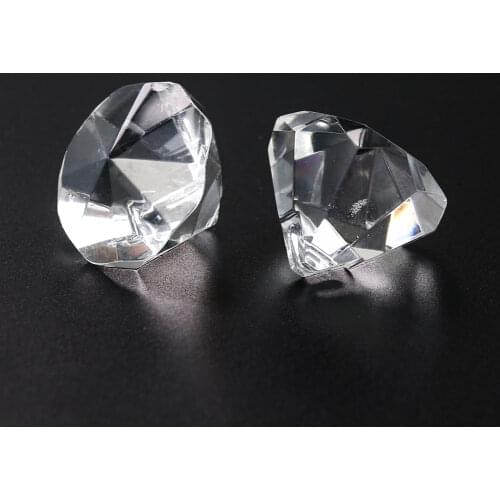 2PC Cone Crystal Chandelier Prism Multi-faceted Prism Frosted Suncatcher Rainbow Paperweight DIY Jewelry Necklace Ring Accessory