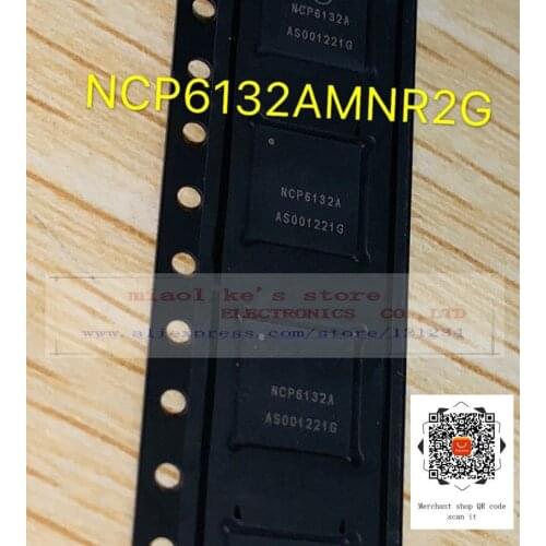 [ 5pcs ]100%New original: NCP6132AMNR2G NCP6132A - IC REG IMVP-7 VR12 2OUT 60QFN