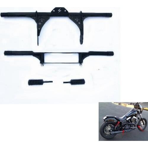 For Harley Dyna LOW Rider street Bob Racing bar bumper guard 1999-2020 Motorcycle bumper Competitive bar word bar