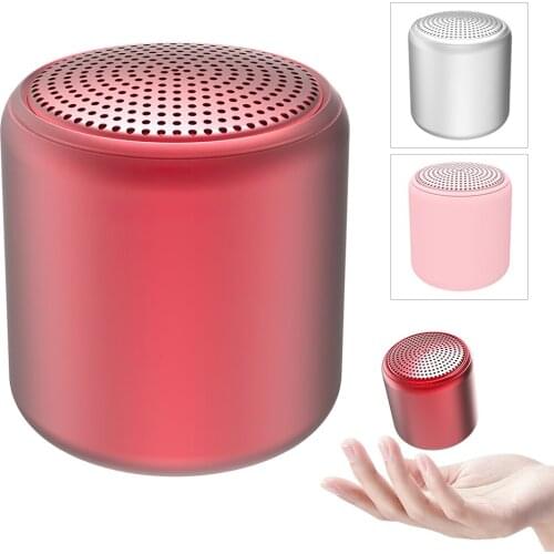 Speaker Mini Loudspeaker Wireless 9D Stereo Voice Box Bluetooth-Compatible Waterproof Subwoofer Portable for Phone Laptop Deskto