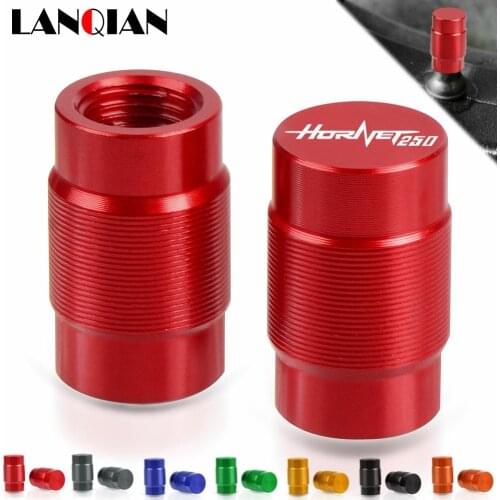 For Honda Hornet 250 Motorcycle Aluminum Wheel Tire Valve Stem Caps Airtight Covers Hornet 250 2001 CB599 CB600 Hornet Parts
