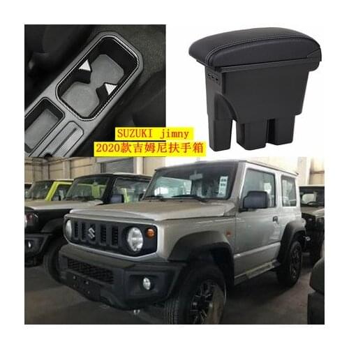For Suzuki Jimny Armrest Jimny 2020 2019 2018 2017 JB74 Retrofit parts Car Armrest box Storage box car Interior accessories 3USB