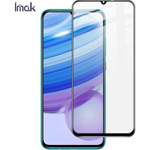 Imak Pro+ Sensitive Touch Full Coverage Glass for Xiaomi Redmi 10X 5G Tempered Glass by Full AB Glue Adsorb
