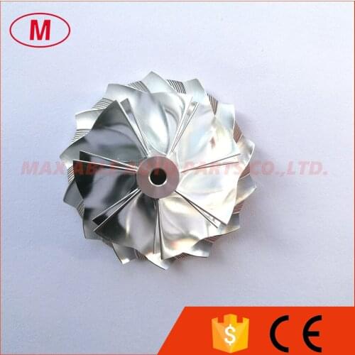K04 49.62x61.98mm 7+7 blades High performance Design Turbo Billet compressor wheel/Aluminum 2618/Milling compressor wheel