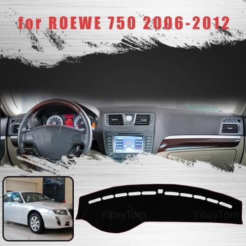 Car Dashboard Avoid Light Pad Instrument Platform Desk Cover Mat Carpets for ROEWE 750 2006-2012