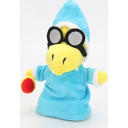 18cm Magikoopa Kamek Plush Doll Soft Stuffed Toy