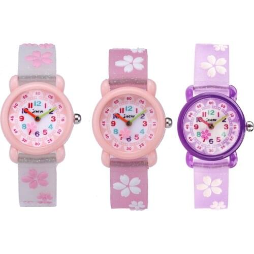 New Arrival quartz children watch Silicone Band learn to time number watches kids christmas gift Digital electronics Watch