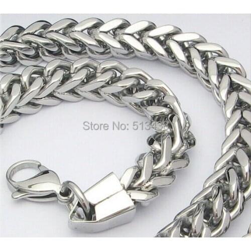 6mm 21.6'' Stainless Steel High Quality Box figaro Chain Link Necklace in Mens Charmming Jewelry For Husband / Father