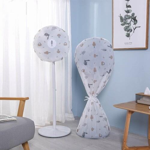 PEVA Waterproof Fan Dust Cover Fan Cover Household Stand Fan Protective Cover Fan Safety Cover Home Decor