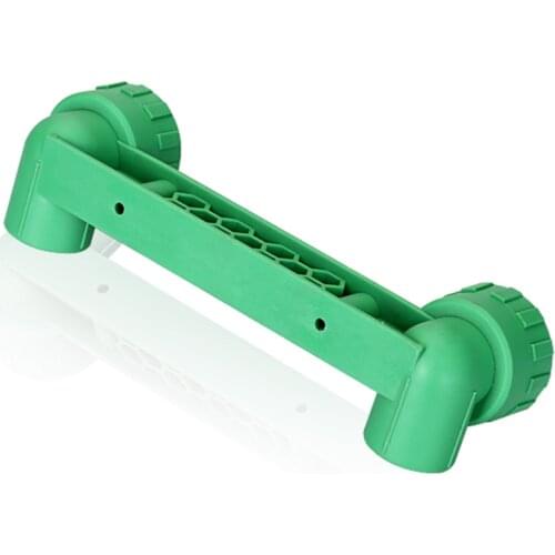 PPR Water Pipe Fittings Household 20*1/2 Green Double Inward Bend Gray 25*1/2 Conjoined Inner Bend