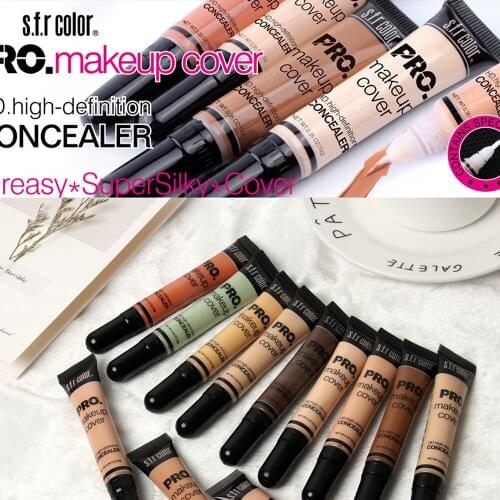 12 Colors Professional HD Concealer Face Make Up Creamy Concealer Cream Makeup Contour Base Foundation Full Cover Dark Circles