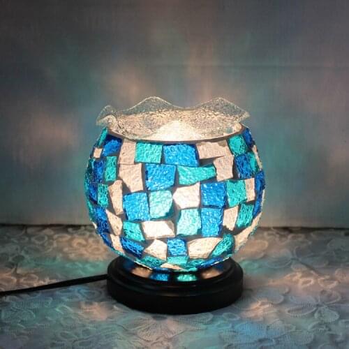 Nordic europe led stone iron desk lamp bedside lamp abajur de mesa dining room lamp bedside lamp