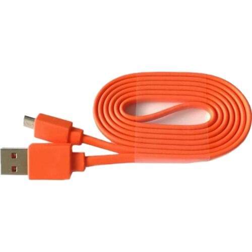 T3EE Replacement 1M USB Charger power Charging Data Cord Cable for -JBL Flip 3 4 Pulse 2 Bluetooth Speaker Orange Practical