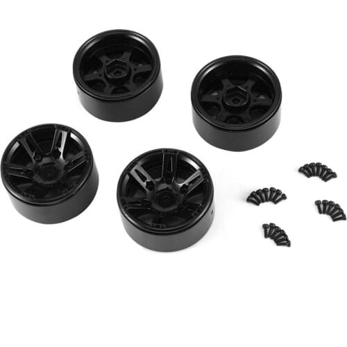 4PCS AX-615-1 Aluminum Alloy Upgrade Parts Wheel Hub On-Road Accessories Model RC Drift Rims For 1:10 Racing Car