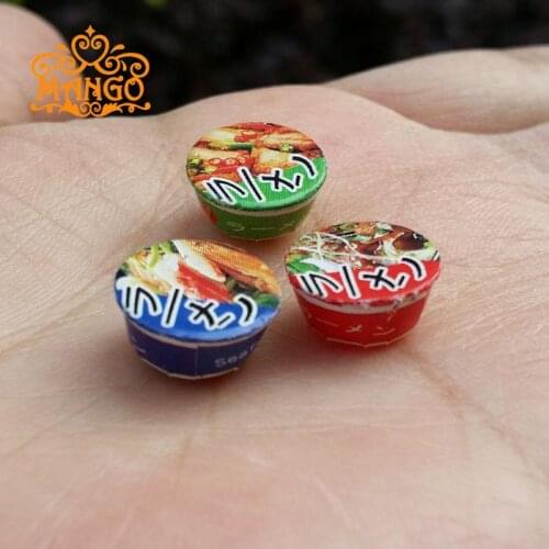 1/12 dollhouse miniatures 3pcs Set of Japanese instant noodle