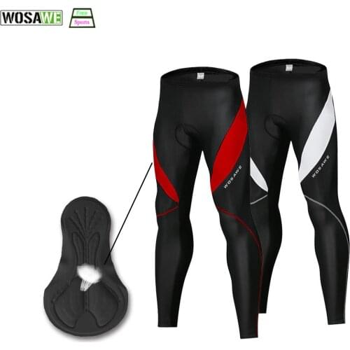 2019 Mens Cycling Tights Winter Thermal Cold Wear 3D gel Padded Legging Warm Up Pro Cycling Trouser Long Pants Bicycle Clothing