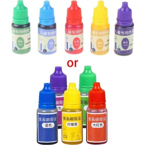 5 Colors 10ml/20ml Handmade Soap Dye Pigments Base Color Liquid Pigment DIY Manual Soap Colorant Tool Kit