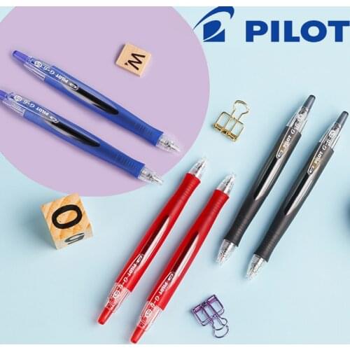6PCS Japan PILOT G-6 BL-G6 Automatic Gel Pens Neutral Pen Streamline 0.5mm Gel Pen Office Accessories School Stationary Supplies