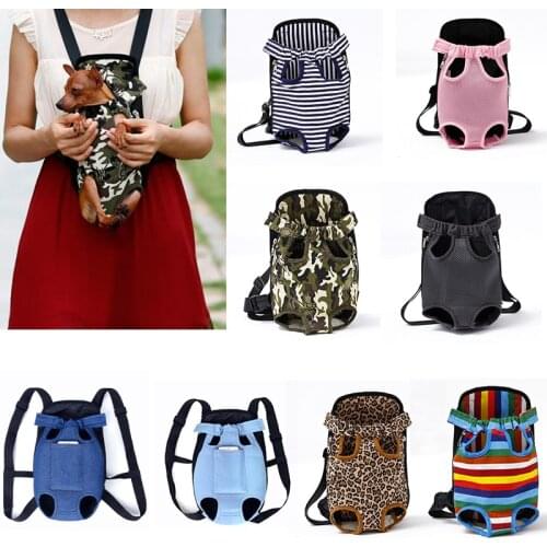 Breathable Pet Dog Carrier Backpack Mesh Camouflage Travel Products Walking Shoulder Handle Bags For Small Puppy Cats Chihuahua