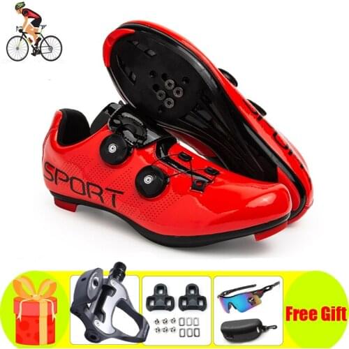 New Road Cycling Shoes Speeding Bicycle Shoes Professional Sneakers Men Women Outdoor Self-locking Bike Shoes Bicicleta