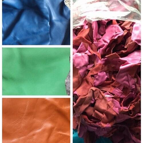 Hotsale Wholesale 100% Genuine Leather scraps pieces, for DIY Crafts and home Needleworks,Free Shipping