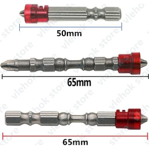 Magnet Driver Steel Head Hex Shank With Magnetizer Cross Magnetic Batch Hand Header for Makita BOSCH HITACHI DeWALT Hilti worx