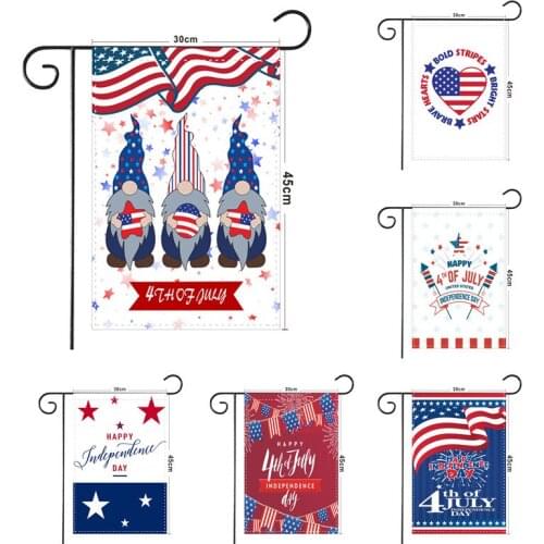 2021 New American Independence Day Garden Flag Holiday Celebration Faceless Doll Fourth-of-july-decorations