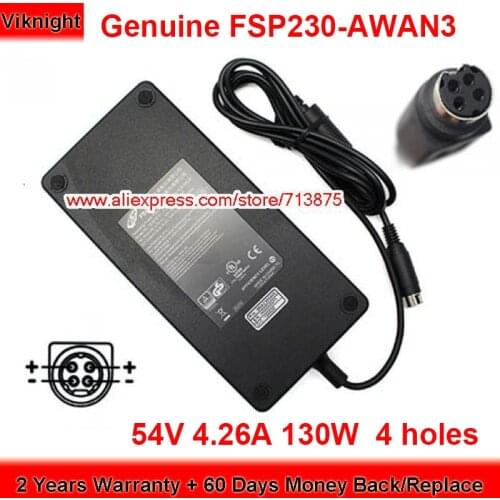 Genuine FSP FSP230-AWAN3 54V 4.26A 130W AC Adapter 9NA2300400 H00000071 Power Supply