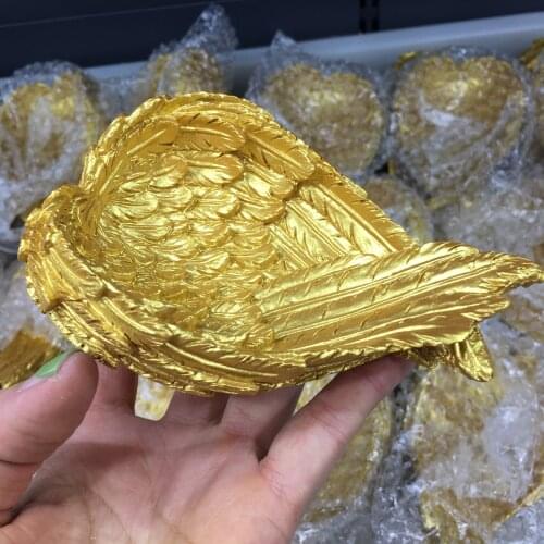 1pcs Crystal Ball Stand Resin wing shape Stands sphere Base for Display