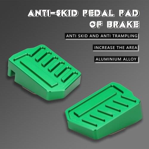 Motorcycle CNC Rear Foot Brake Lever Enlarge Pad Brake Footrest Pedal Extension For Kawasaki Ninja 400 Ninja400 Z400 2018-2021