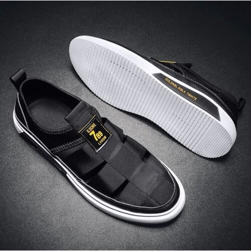 Summer men fashion sandals High Quality handmade leather slip on mens vietnam shoes roman hollow breathable sandalia masculina